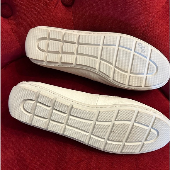 Winter white coach driving Mocs - Picture 3 of 4